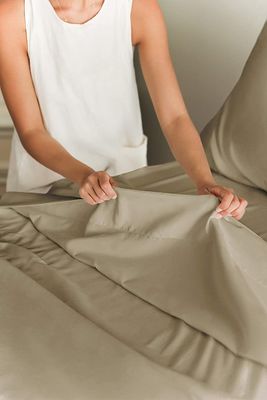 Extra Soft Woven Hotel Luxury Sheets 1,5-2 Kg Tasche profonde raffreddamento traspirante