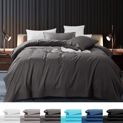 Set di lenzuola per il riscaldamento della camera da letto in cotone egiziano puro al 100% con 800 fili