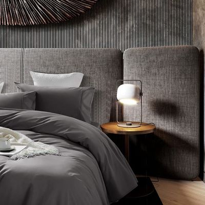 Set di lenzuola per il riscaldamento della camera da letto in cotone egiziano puro al 100% con 800 fili