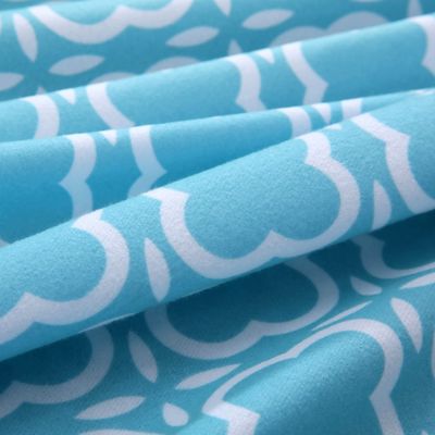 Set di lenzuola in microfibra di flannella personalizzato -Luxury Printed 4 Piece Bedding Collection per hotel