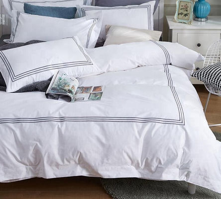 60 Conteggio Indumenti puliti Lenzuola di cotone per dormire comodamente negli alberghi