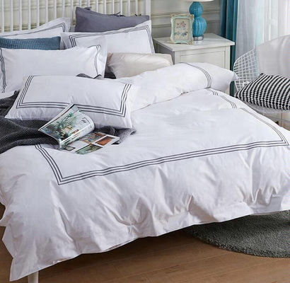 60 Conteggio Indumenti puliti Lenzuola di cotone per dormire comodamente negli alberghi