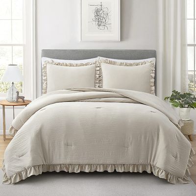 Set da letto per casa di campagna personalizzato in 3 pezzi