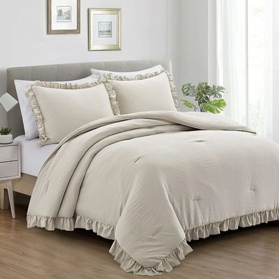 Set da letto per casa di campagna personalizzato in 3 pezzi