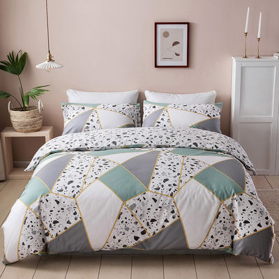 Copertina di copertina stampata in poliestere Set a quattro pezzi personalizzato per la vostra soddisfazione e comfort